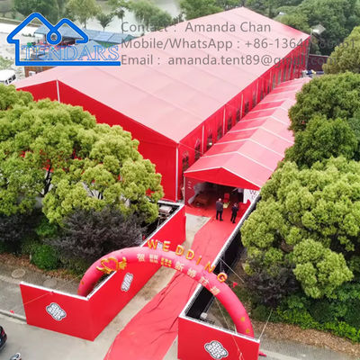 Large Outdoor Custom Aluminum Frame Wedding Outdoor Tent Exhibition Church Marquee Tent Wedding Marquee Tent