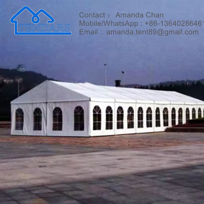 Outdoor Party Large Wedding Church Festival Tent  With Clear PVC Window