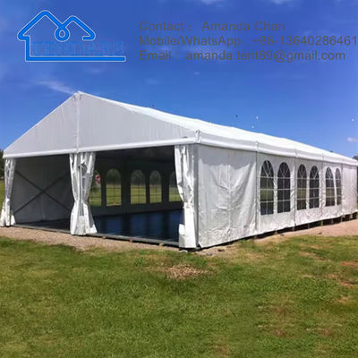 Clear-Span Graduation Party Marquee Tents Hard-Pressed Aluminum Double-Layer Roof Canopy Structure