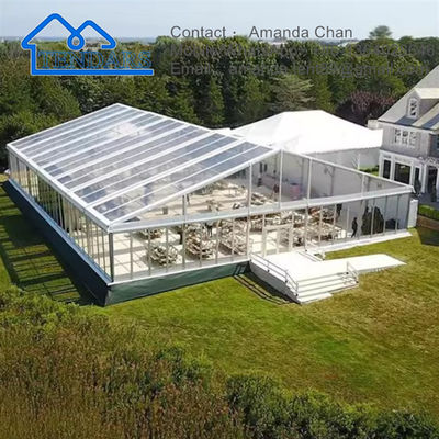 All-Weather Cocktail Party Marquee Tents Galvanized Framework PVC Fabric Protection Canopy Structure