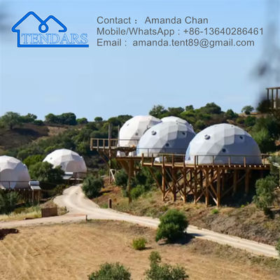 Waterproof,Fireproof,Sunproof Igloo  Winter Dome Hotel Tent Geodesic Tent For Outdoor Camping