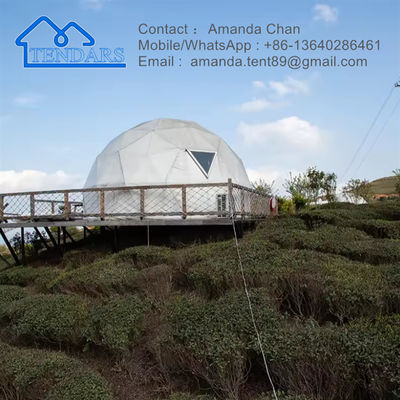 Spherical Tent Durable Frame PVC Skylight Dome Tents Camping For Outdoor Commercial Event
