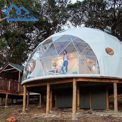 Hotel Waterproof Geodesic Glamping Dome Tents House Outdoor Commercial Structure