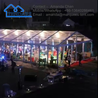 Anchored Arena Party Marquee Tents Extruded Aluminum Alloy Frame European Standard System Canopy Structure