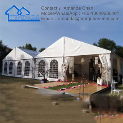 Heavy-Duty Colosseum Party Marquee Tents Extruded Aluminum Alloy Frame Ground Bar Kit Canopy Structure