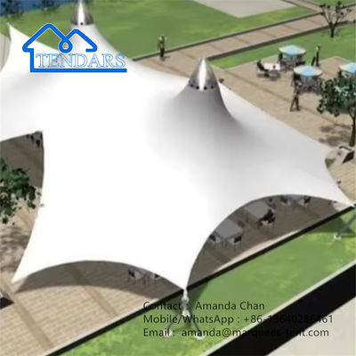 Resort Villa Landscape Tent PVDF Membrane Structure Tent For Outdoor Park