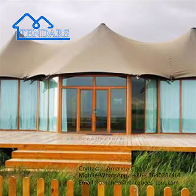 UV-resistant Modern Camping House Tent Resort Hotel Tent For Glamping Resort