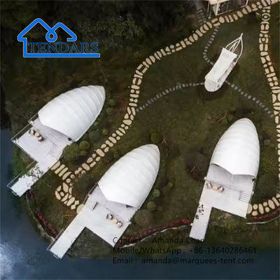 Outdoor Camping Shell Shade Tents House Resort Luxury Tent For Glamping