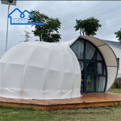 New Design Luxury Hotel Camping Tent Snail Shape Glamping Tents For Resorts