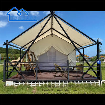 Professional Supplier Large Waterproof Luxury Camping Resort Hotel Safari Tent