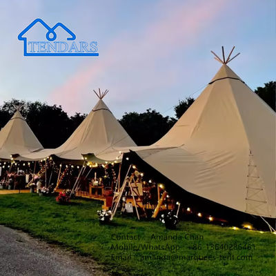 Outdoor Pyramid Camping Tipi Tent Teepee Tent For Camp Hunting Vacation Etc
