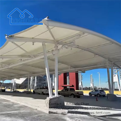 Sail Shade Car Awning Tent Architectural Cantilever Shade Parking Shade