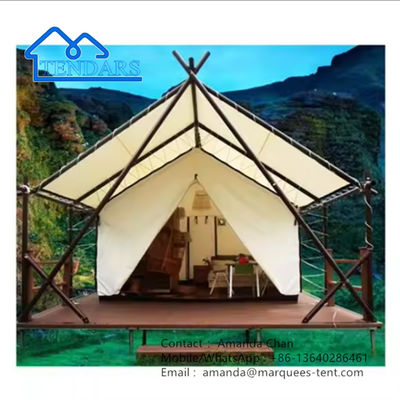 Factory Luxury Customized New Design Safari Tent Waterproof Resort Tent Canvas