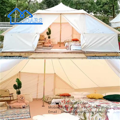 Customized Canvas Inflatable Mountain Tent Hotel Tent For Camping Outdoor