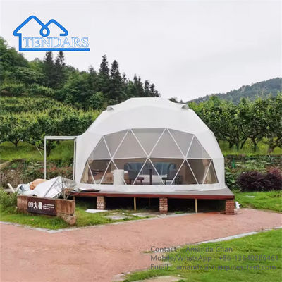 Waterproof Glamping Geodesic Eco Dome Tents Weatherproof Pvc House Tent