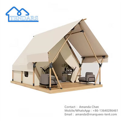 Luxury Camping Hotel Tent Resort House Hotel With Bathroom Canvas Safari Tent