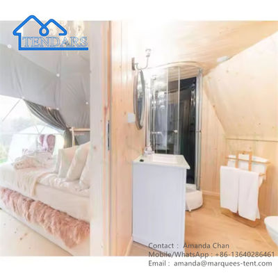 PVC Dome Tent Trade Show Tent Camping Resort Tent With Round Door For Hotel