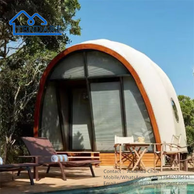 PVDF Cover Resort Shell Glamping Tents Camping Tent Outdoor