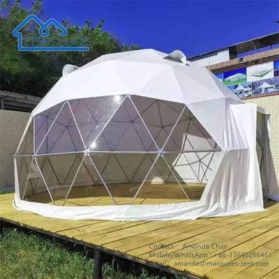 Winter Igloo Geodesic Dome Home Tent Hotel Glamping Dome Tent For Outdoor