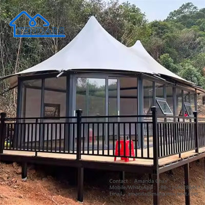 Luxury Outdoor Waterproof Camping Hotel Tent Customized Hotel tents For Resort