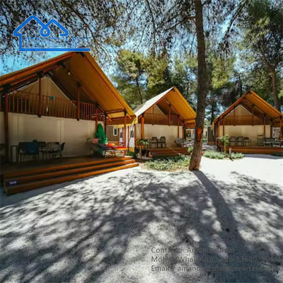 Hotel Canvas Tent Resort Beach Camping Accommodation Safari Tent For Outdoor