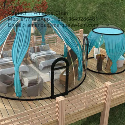 Transparent Dome House Tents Dome House Tent Customized Glamping Dome Tent