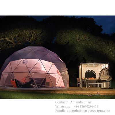 White,Transparent,Custom Size Outdoor Geodesic Dome Tent Camping Dome Tents