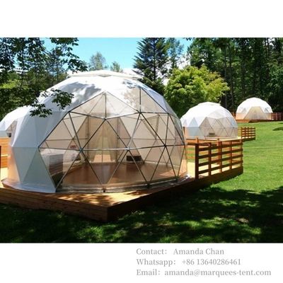 Outdoor Custom Large Glamping Family Hotel Waterproof&Windproof Dome Tent For Sale