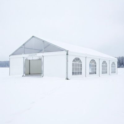 Full-Sidewall Extended Party Marquee Tents Extruded Aluminum Alloy Frame Complete Kit Canopy Structure