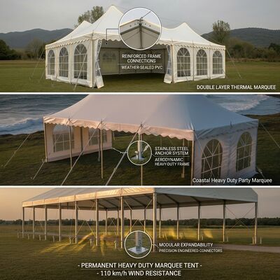Sports Award Party Marquee Tents Clear-Span Transparent PVC Roof Ceremony Canopy Structure