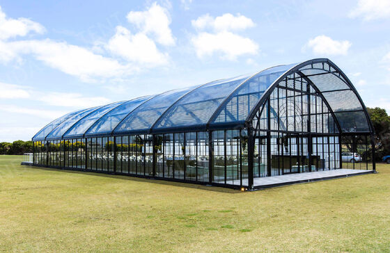 Oval-Shape Clear-Span Party Marquee Tents Aluminum Alloy Frame PVC Coated Roof Canopy Structure