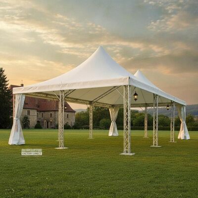 ISO 9001 Certified Factory Direct Party Marquee Tents Aluminum Alloy Frame Waterproof Structure for European Buyers