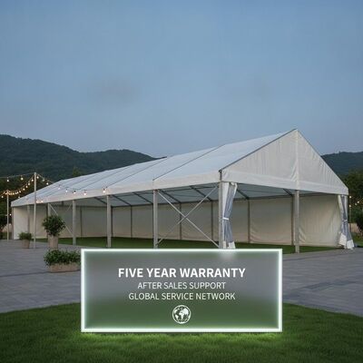 Five Year Warranty After Sales Support Party Marquee Tent Aluminum Frame Waterproof Structure Global Service Network
