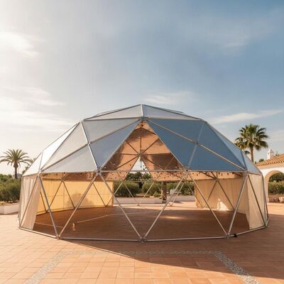 Premium UV Protection Aluminum Party Marquee Tent Reflective Roof for Spanish Summer Outdoor Events