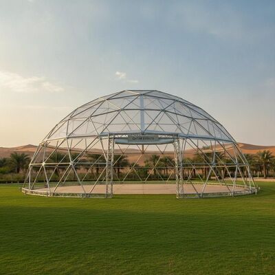 Aluminum Alloy Party Marquee Tent UV Resistant PVC Roof Cover for Qatar Outdoor Wedding Events