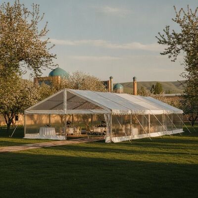 Wedding Celebration Party Marquee Tent Aluminum Frame PVC Cover Outdoor Event Shelter for Uzbekistan