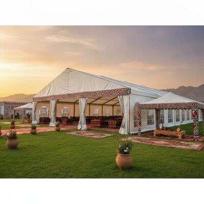 Outdoor Banquet Celebration Party Marquee Tent Durable PVC Canopy Aluminum Pavilion Turkmenistan Festivals