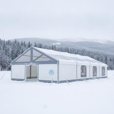 All Season Heavy Duty Party Marquee Tent TUV Certified Extreme Weather Aluminum Pavilion Russian Federation Year Round